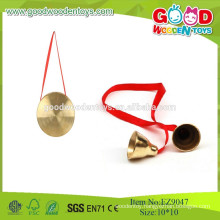 2015 New Baby Toys Percussion Instrument Copper Gong Music Mini Toys